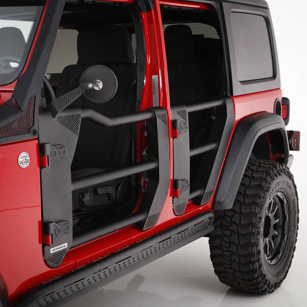 FRONT TRAILLINE TUBE DOOR WRANGLER JL JLU GO RHINO