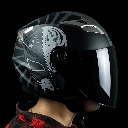 CASCO JAGUAR SEMI INTEGRAL WARRIOR L VISOR DARK GREY