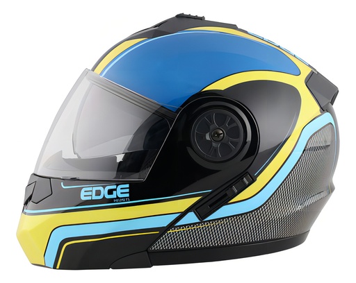 [CASCOABATURBERAAXL] CASCO ABATIBLE TURBO BERLIN AMARILLO AZUL XL